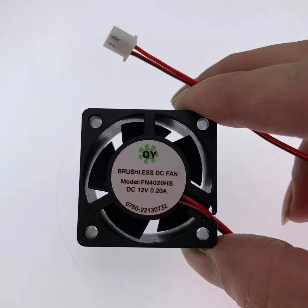 QY FN4020HS DC 12 В 0.20A 40x40x20 мм 2-проводной серверный охлаждающий вентилятор |