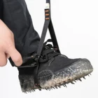 Футера Ascender слинг безопасной Альпинист Восхождение петли ножной Жумар Слинг Регулируемый обрушения Пеший Туризм Скалолазание оборудования