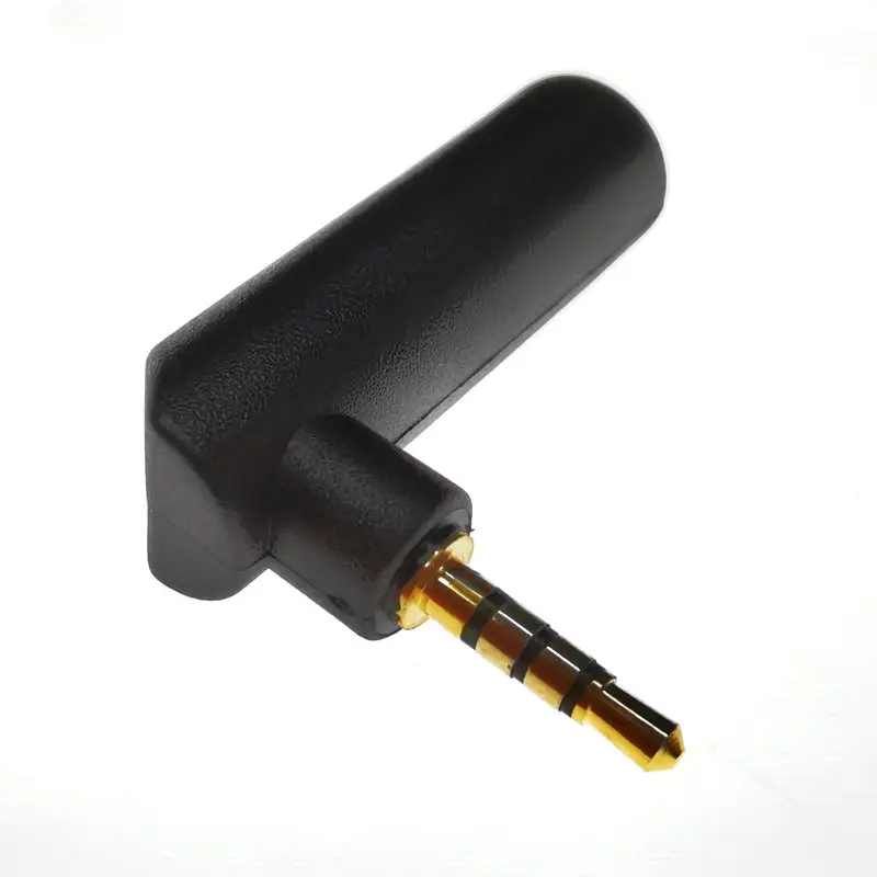 10 шт. Лидер продаж Позолоченный разъем 2 5 мм правый угол Женский до 3 4 полюсный для