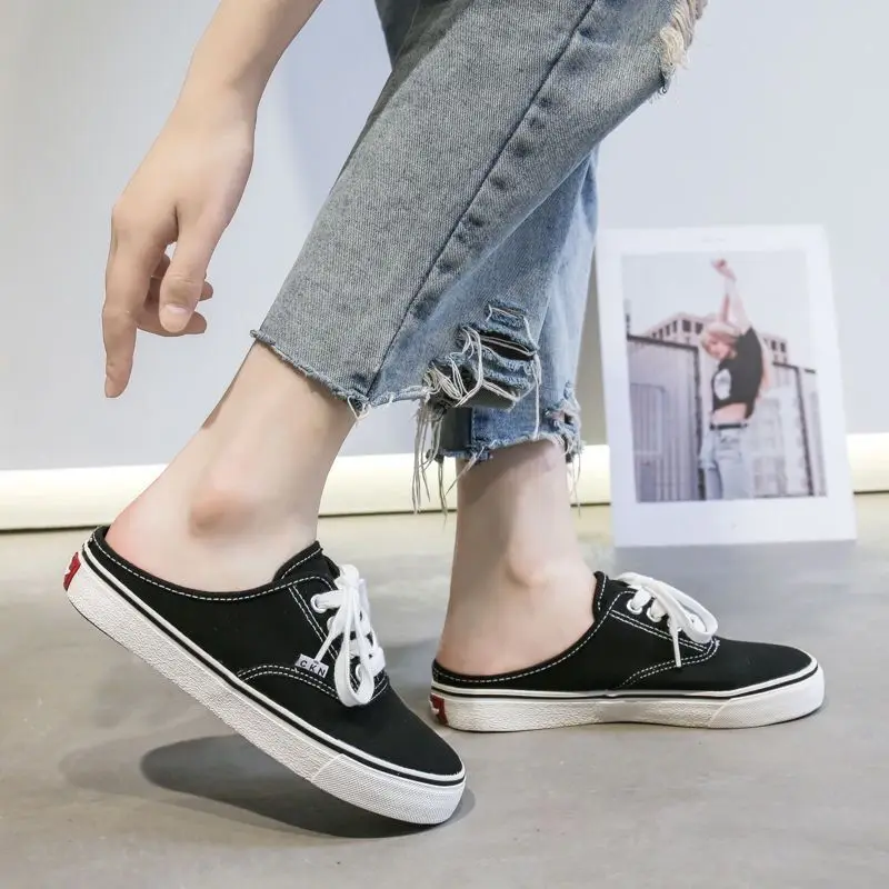 2020 женские сандалии летняя обувь плоские тапочки парусиновая модные кроссовки