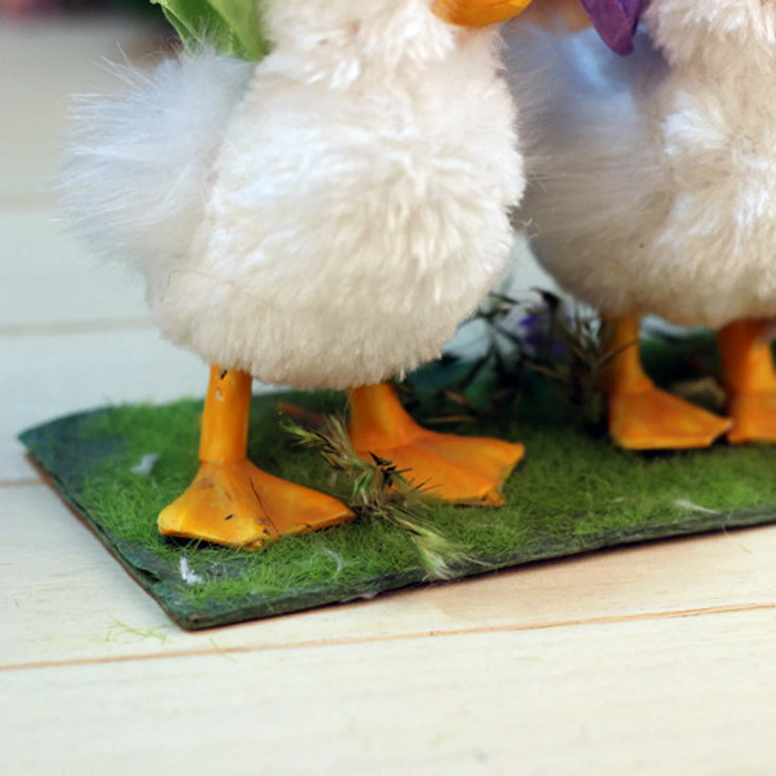 Новое поступление украшения в виде утки милые маленькие пушистые для друзей дома