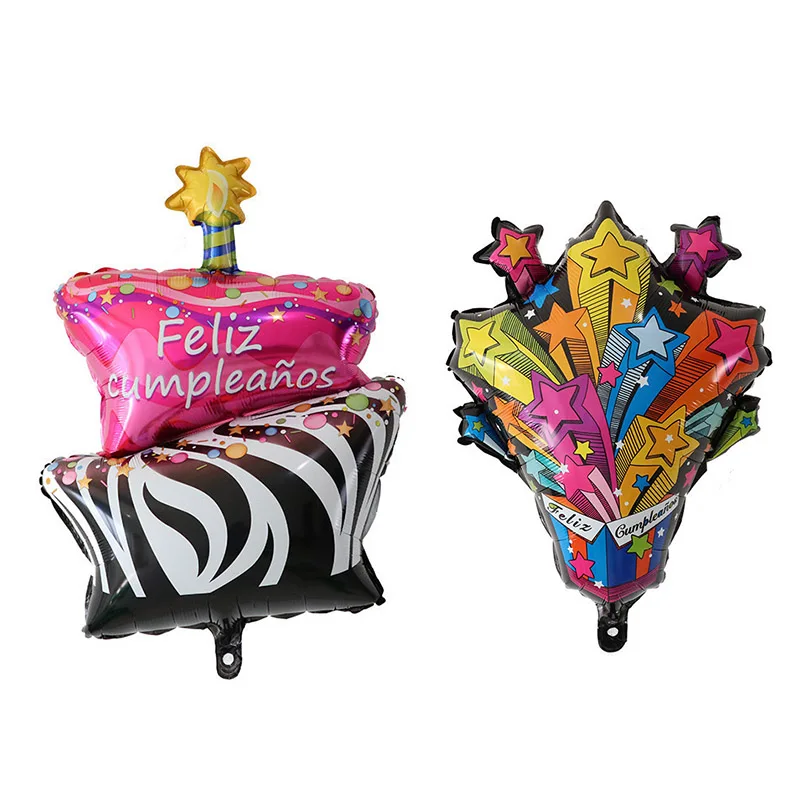 10/20/50 шт испанский на день рождения торт фольга воздушные шары с гелием для День