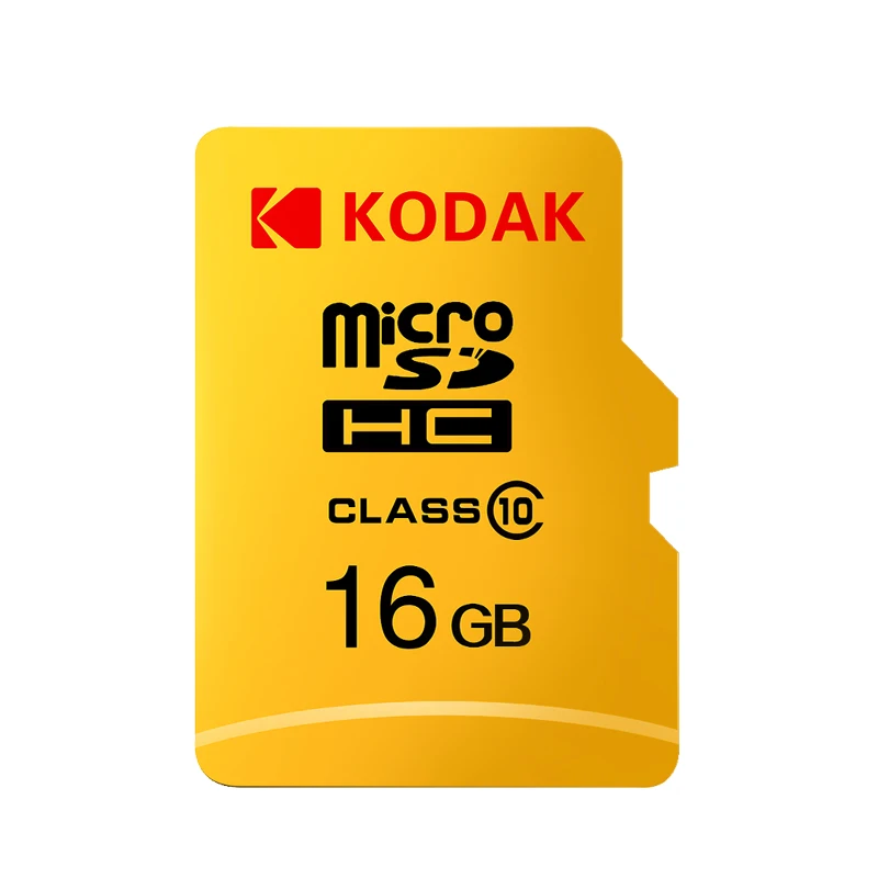 16GB Карта памяти Kodak, 256 ГБ, 128 ГБ, 64 ГБ, U3, 32 ГБ, Micro sd карта, класс 10, UHS-1, флеш-карта, память Microsd, TF/sd карта s для планшета, 512 ГБ - Емкость: 16GB