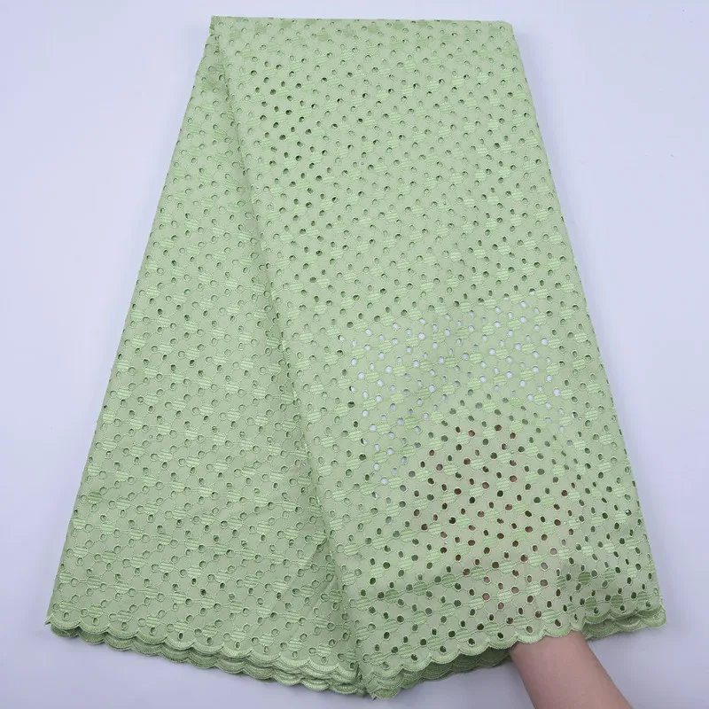 Швейцарская вуаль кружева мягкая африканская вышивка 100% хлопок кружевная ткань