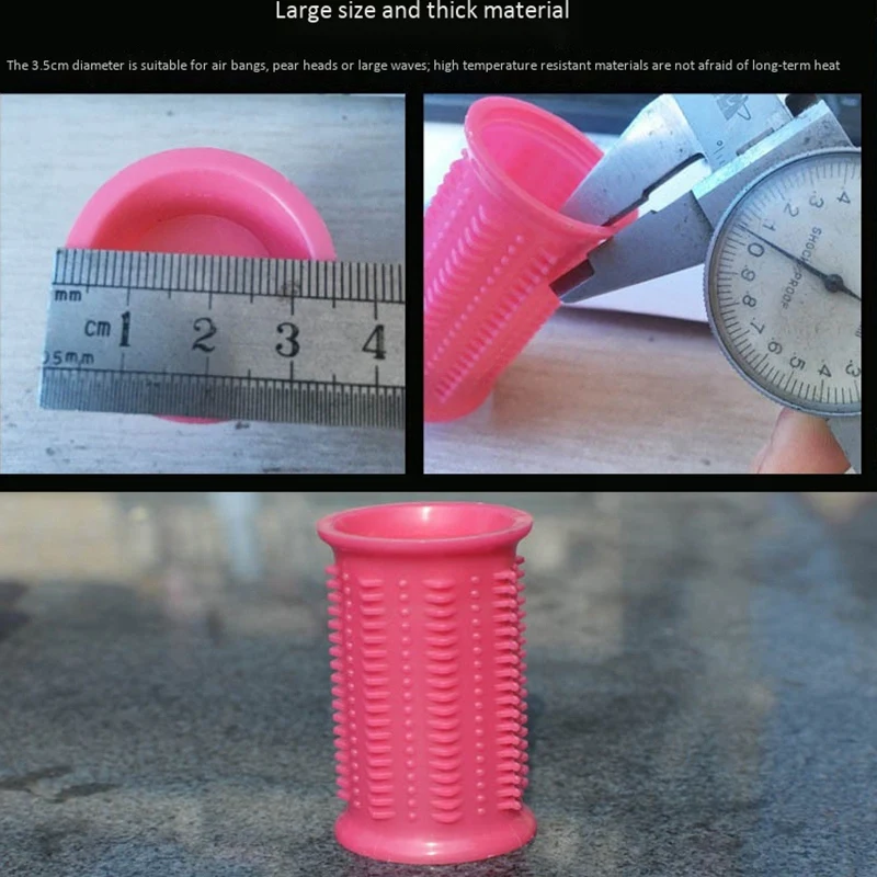 

10Pcs Hair Rollers Steam Perm DIY Curlers Hair Styling Tool with Clips