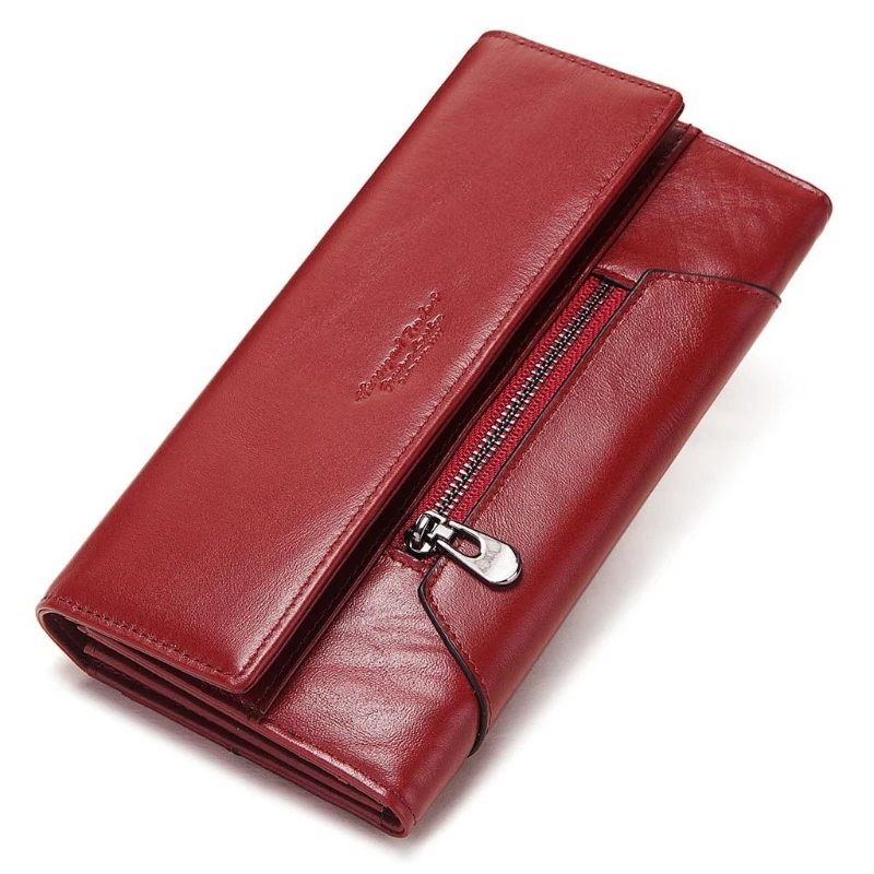 

Women Leather Clutch Long RFID Wallet Card Holder Phone Pouch Purse Handbag M68C