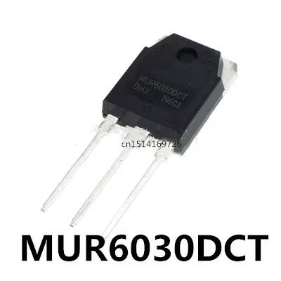Оригинальный Новый 2 шт/MUR6030DCT TO-3P 300V 60A | Электронные компоненты и принадлежности