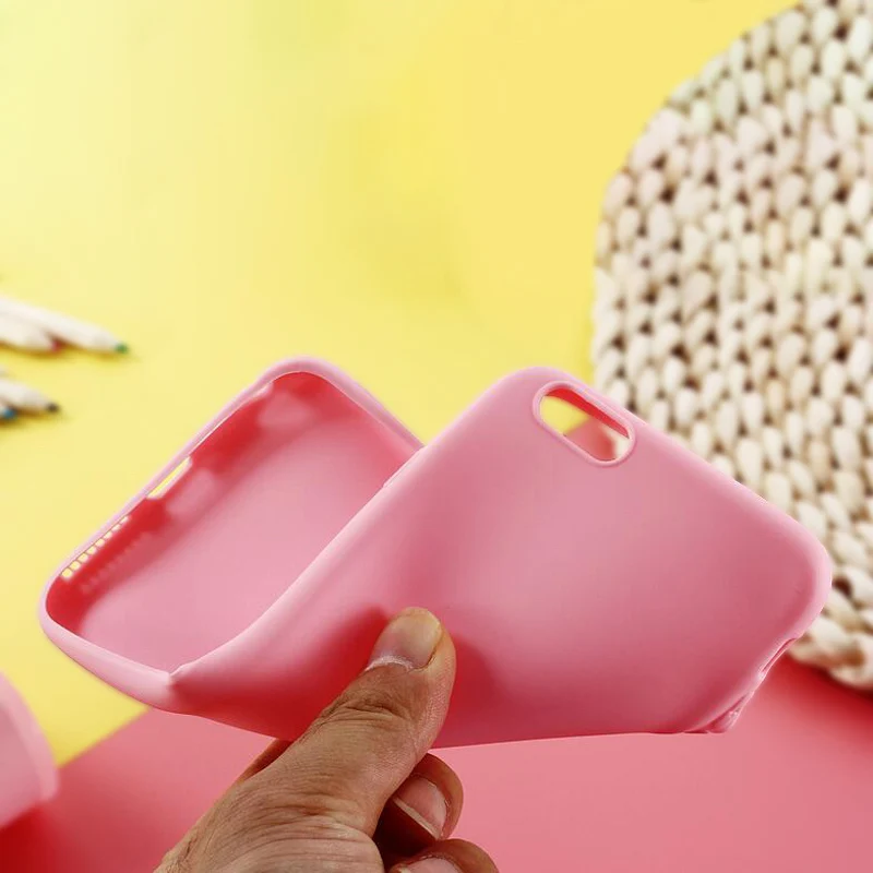 

Silicone Case For Xiaomi Redmi Note 9 8 7 6 Pro 9S 8T 8A 7A 6A Case Candy On Xiaomi Mi 10 Pro A3 A2 Lite Soft Phone Back Cover