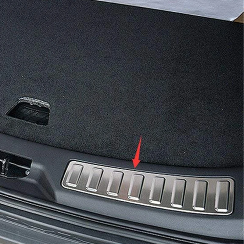 2 шт. задний внутренний Бампер протектор порога Накладка комплект для Land Rover Discovery