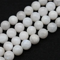 gemstones natural aaa moonstone stone beads round loose spacer beads for jewelry making diy bracelets necklace 681012mm