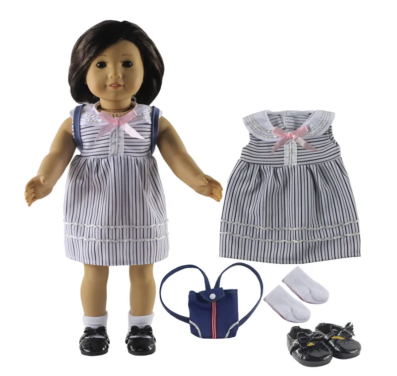 1 комплект кукольная одежда для американской куклы 18 дюймов модная красивая