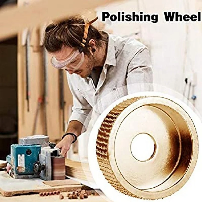 

1 Set Angle Grinder 90 Mm Wood Shaping Disc & 1 Pcs Wood Angle Grinding Wheel