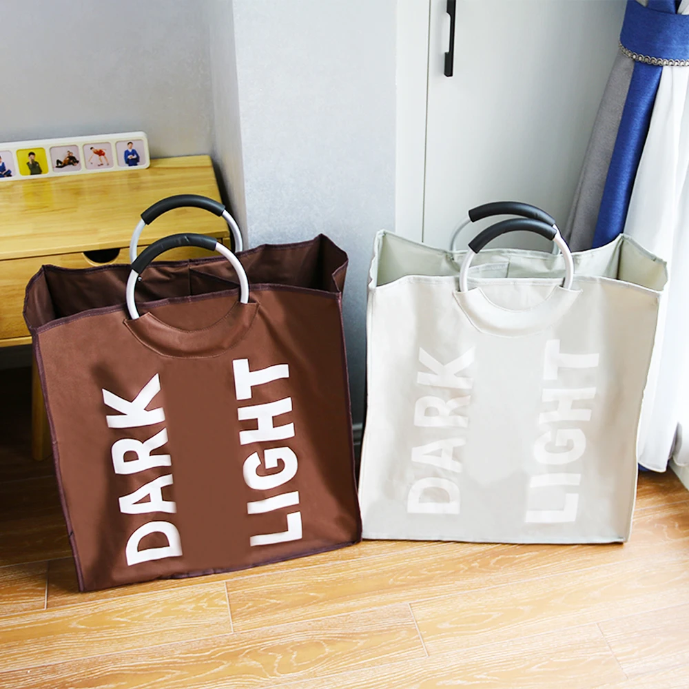 Складная Большая водонепроницаемая корзина-органайзер для белья