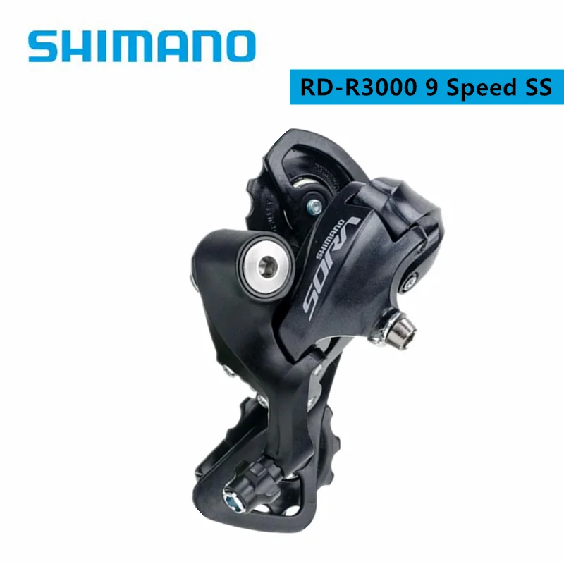 Shimano SORA R3000 9 Speed Short Cage Rear Derailleur SS For Road Bike Bicycle Affordable Wide Range Compatibility