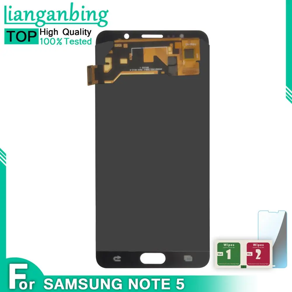 ЖК-дисплей TFT для Samsung Galaxy Note 5 Note5 N920A N9200 SM-N920 N920C с сенсорным экраном и дигитайзером