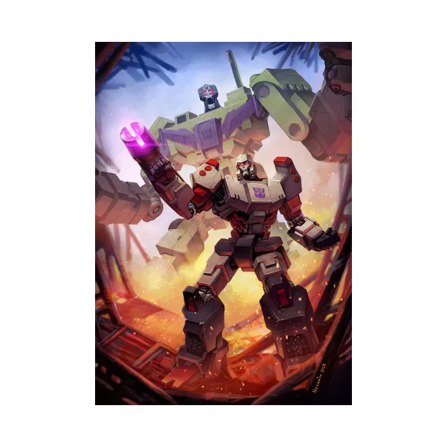 Мультяшная Megatron детская самодельная игрушка наклейка персональная креативная