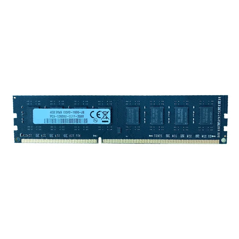 

4GB DDR3 Ram Memory 1600MHz PC3-12800 DIMM 240 Pins Support Dual Channel for AMD Desktop RAM Memoria