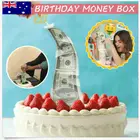 Игрушка-сюрприз-Банкомат для торта-украшение для торта на день рождения-коробка для денег, Забавный органайзер для торта