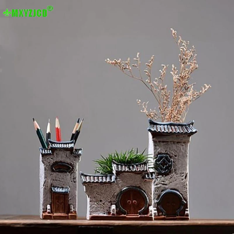 Суккуленты керамический горшок для садоводства гостиной дома модель цветочный