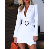 womens dress elegant suit skirt 2021 shoulder strap high waist long sleeve casual womens long skirt white dress suit