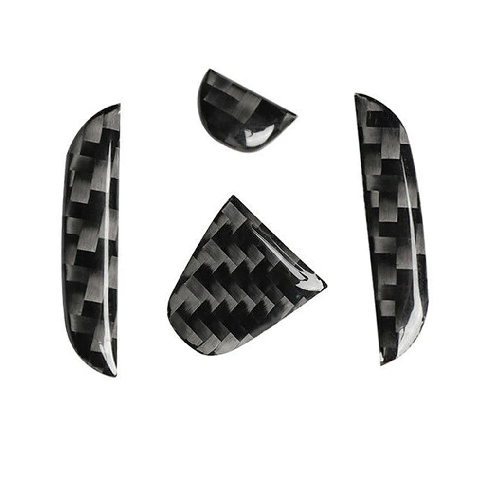 4Pcs Carbon Fiber Inner Steering Wheel Sticker Trim For Honda Civic 10th 2016-19 | Автомобили и мотоциклы