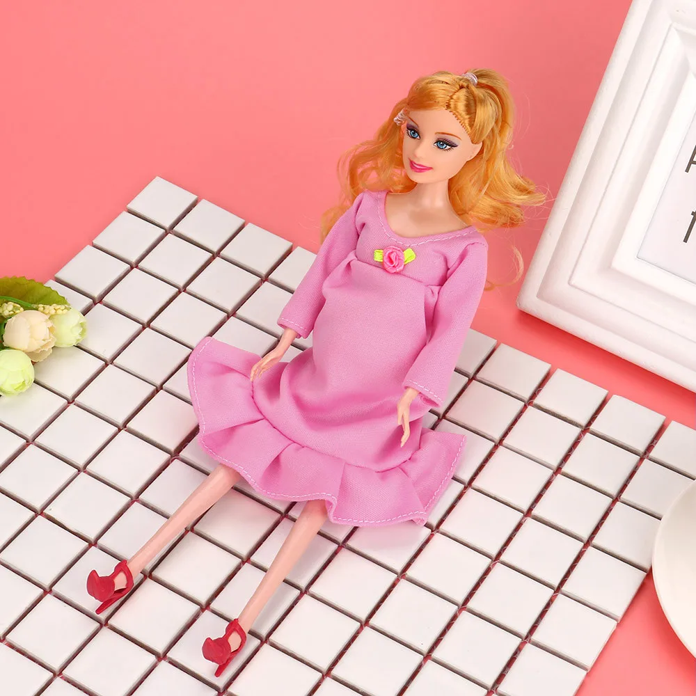 1 шт. платье реальные куклы для беременных костюмы кукла мамы есть ребенок в