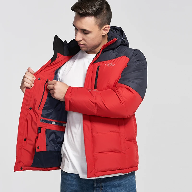 2021 Hot Sale Winter Jacket Men fashion Causal Parka Warm Thick Man's Jacket Outwear Cotton Coat Detachable tracksuit men Jacket