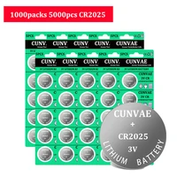 5000pcs cr2025 3v lithium battery cr 2025 ecr2025 dl2025 br2025 2025 kcr2025 l12 3v button cell coin battery for toys watches