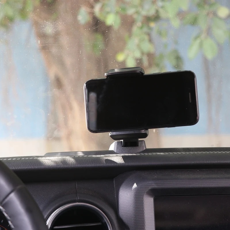 Черный ABS мобильный телефон держатель Автомобильный GPS кронштейн крепление на