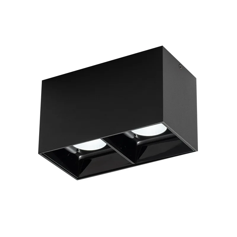 Квадратный светодиодный потолочный светильник с поверхностным креплением 20 Вт 24