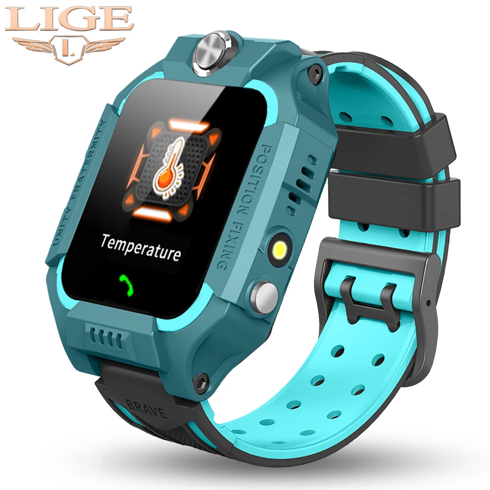 Новые Модные Смарт часы LIGE водонепроницаемые спортивные для iphone умные с функцией