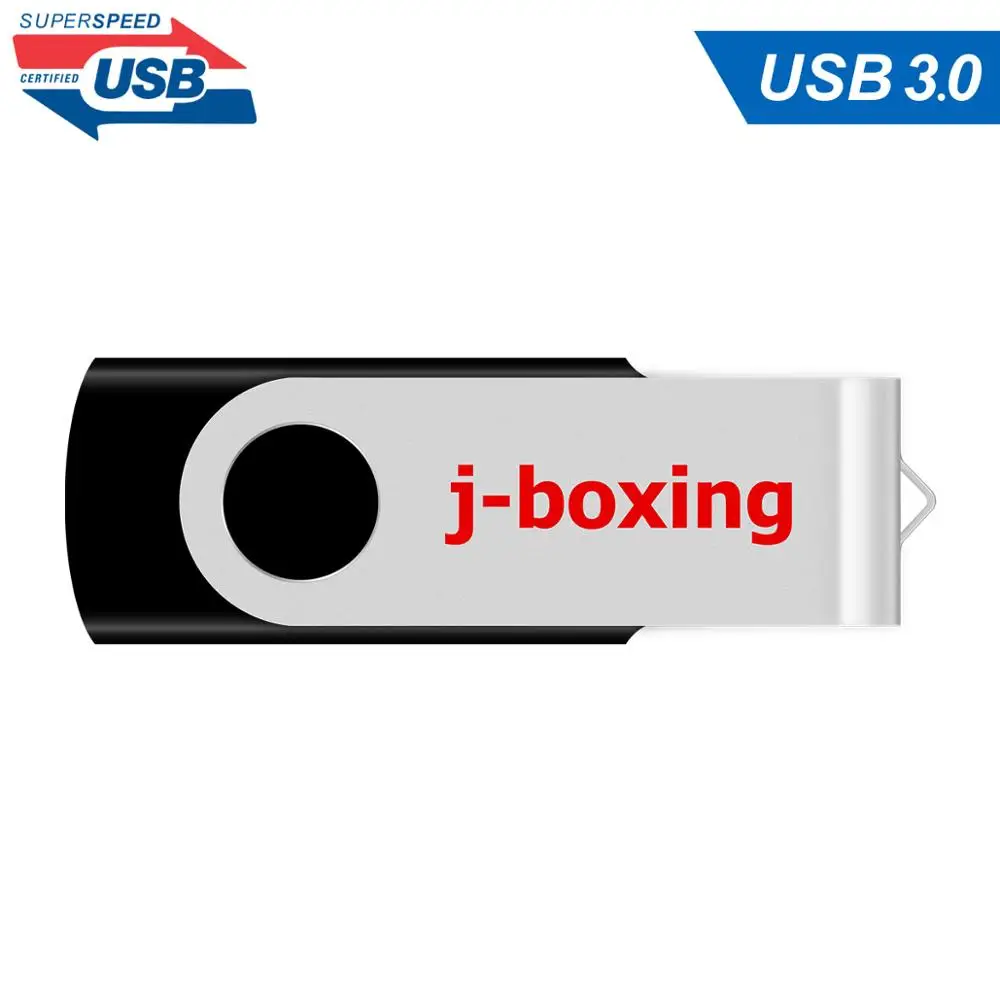 Флэш-накопитель J-boxing 16 ГБ металлический флэш-накопитель 32 64 USB флэш-диск для ПК Mac