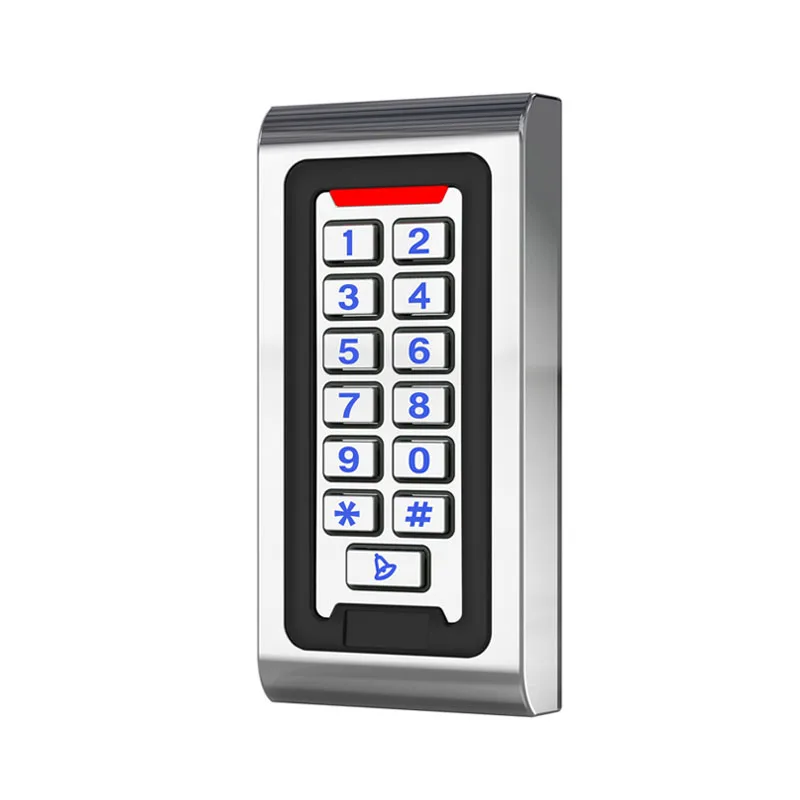 Смарт-замок дверной с Wi-Fi RFID-картой и металлической клавиатурой | Безопасность