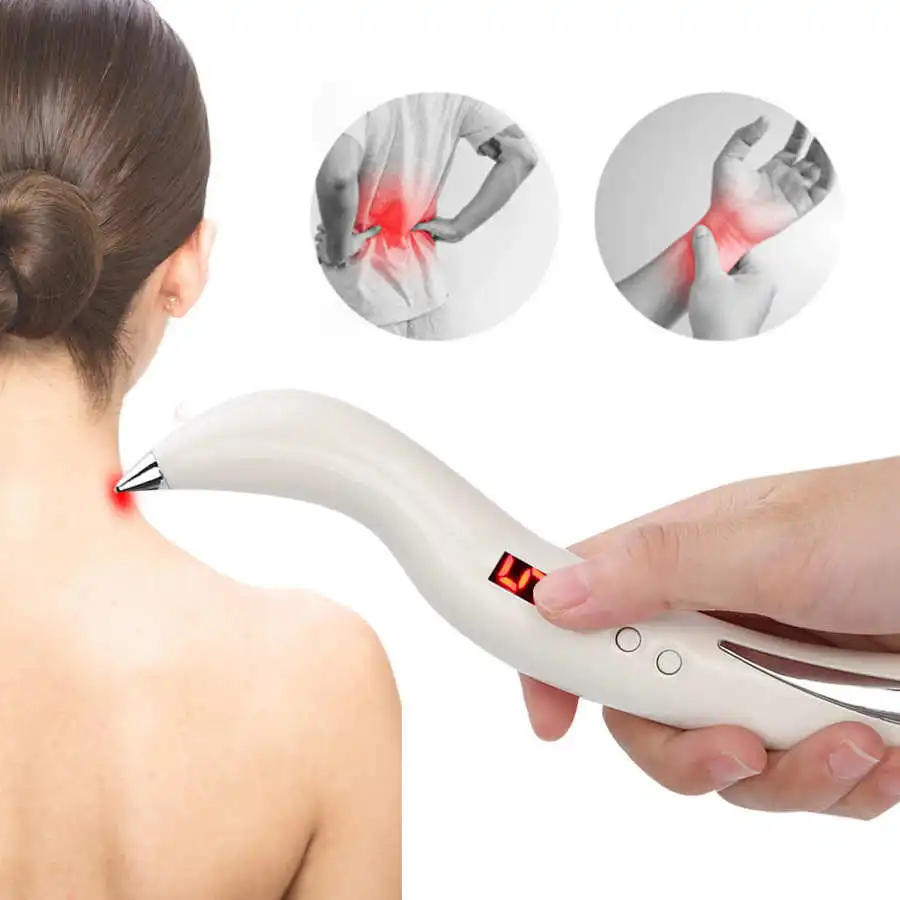 Электрические акупунктурные меридианы ручка Акупрессура массаж магнитной