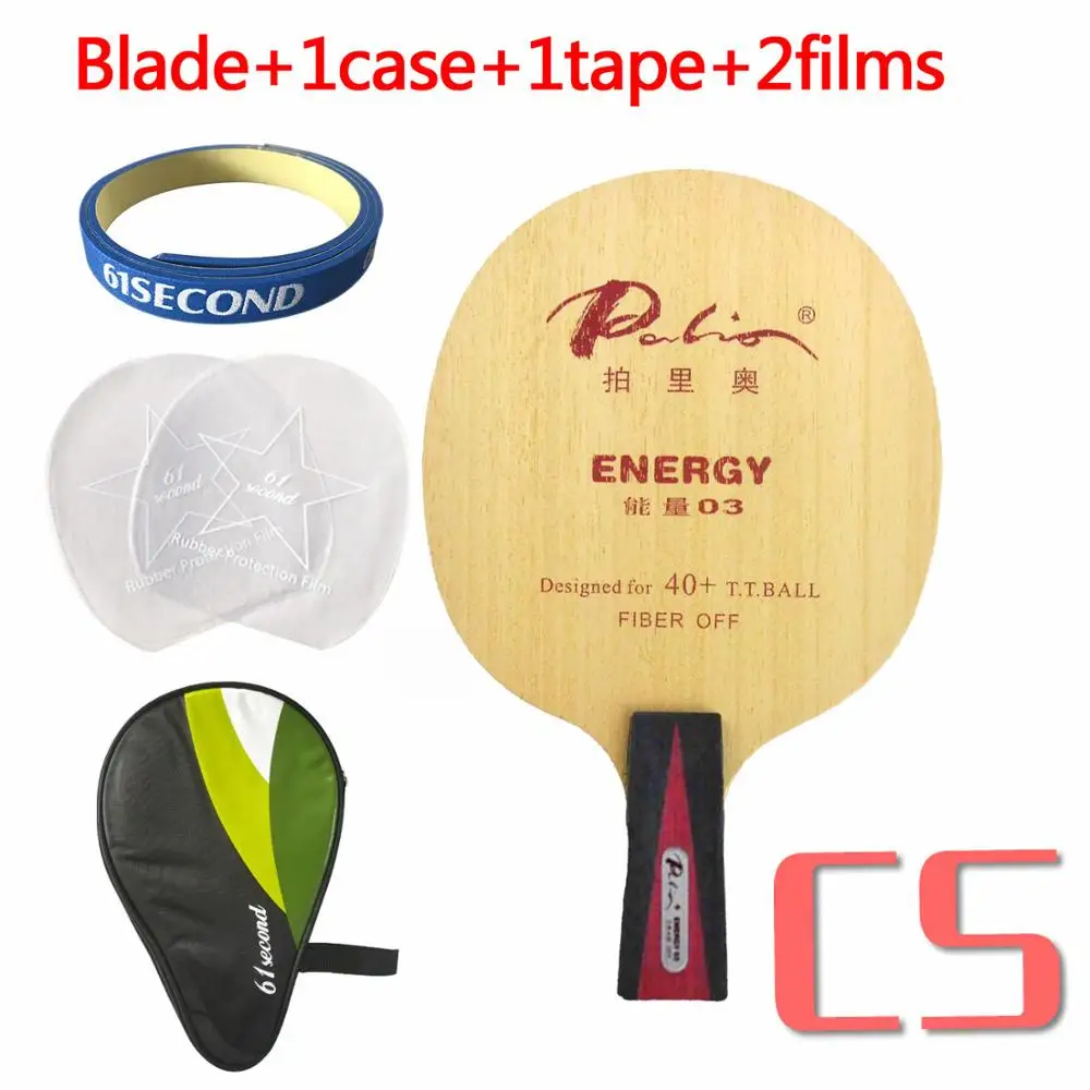 CS with H 1 case Palio Energy 03 Energy 03 Energy-03 лезвие для настольного тенниса пинг-понга - Цвет: CS with H 1 case