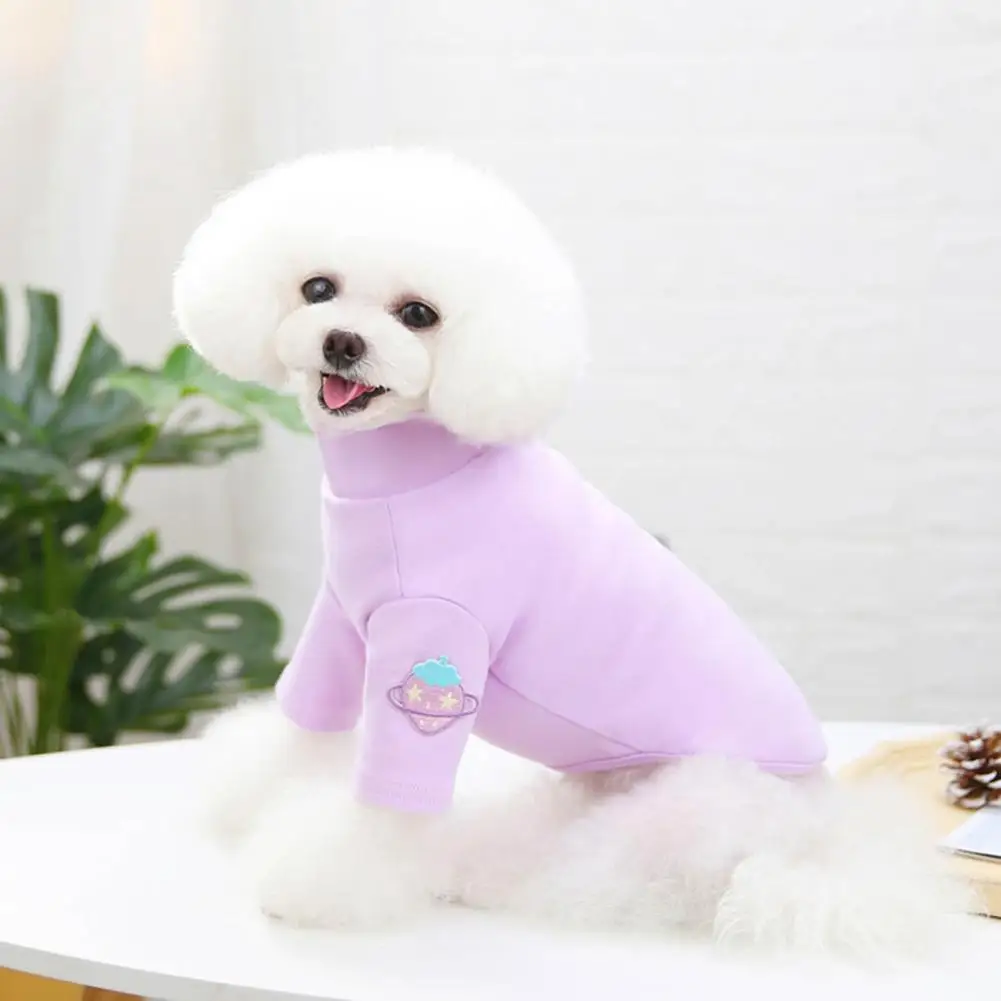 Durable Stylish Pet Dogs Shirt Costume Fine Workmanship Apparel Close Fitting for Small |