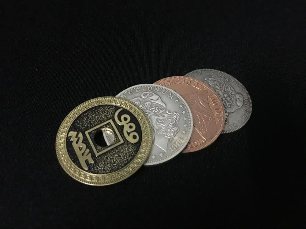 Новое поступление медная серебряная латунная транспозиция монета крупным