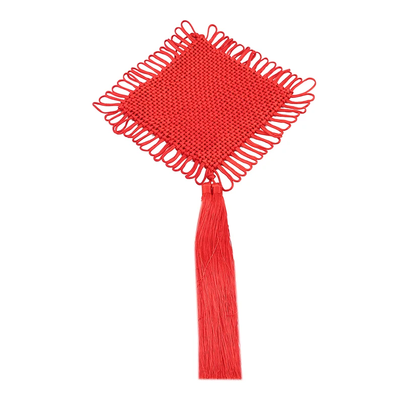 Бахромой челки с цветами и бахромой китайский узел-кисточка для ламп горячая