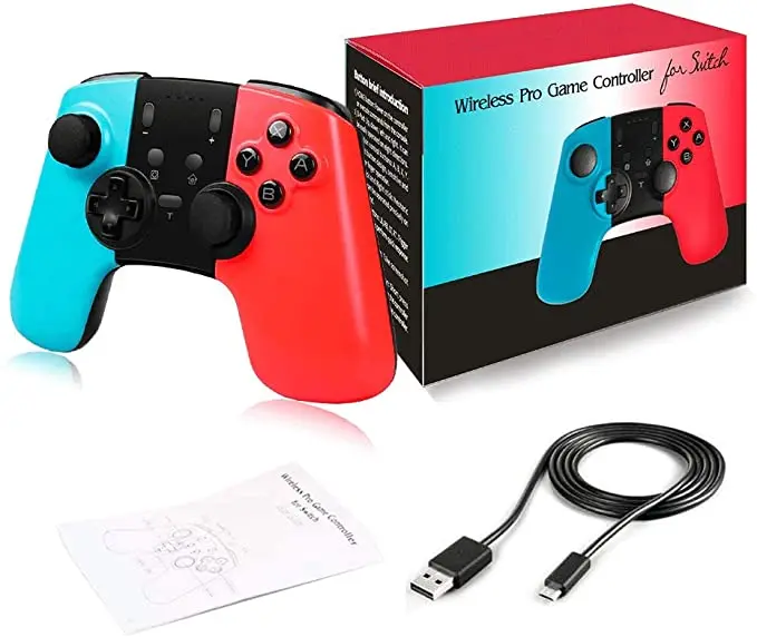 Беспроводной Bluetooth геймпад для Nintendo Switch Pro NS игровой джойстик контроллер