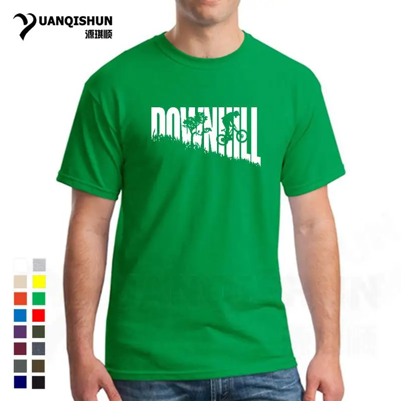 16 цветов модная мужская футболка Creator горный велосипед MTB рубашка с спуском