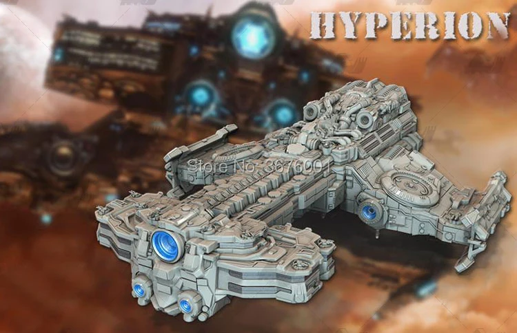 Terran Battlecruiser StarCraft Цифровой 3D Печатный файл для ЧПУ резьба рельеф Гараж Комплект Модель маршрутизатор STL формат GK T0020