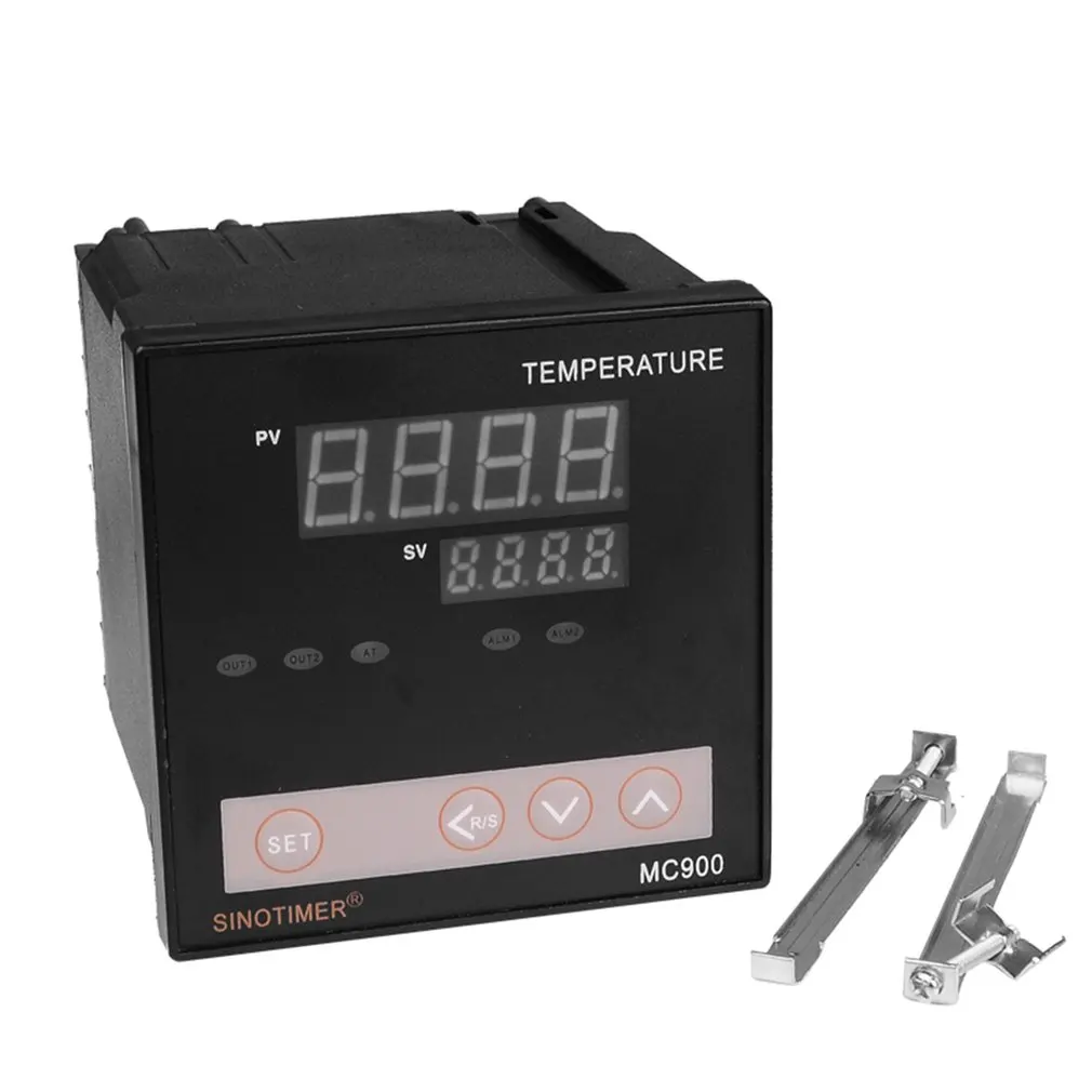 

Input Digital PID Temperature Controller Relay Output Or PT100 Regulator Heating Or Cooling With Alarm MC900