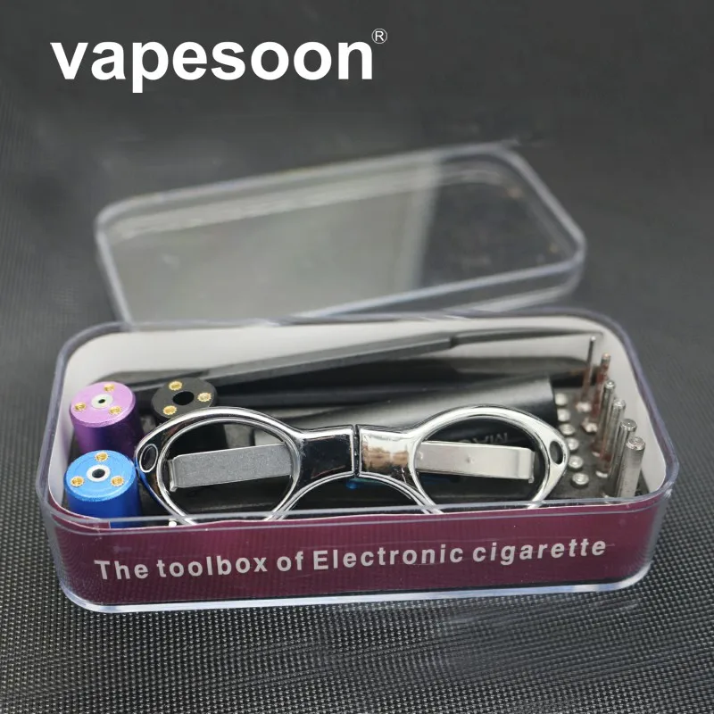 

vapesoon Vape DIY Tool Kit Bag Electronic Cigarette RDA Atomizer coil tool bag Accessories Vape vaper