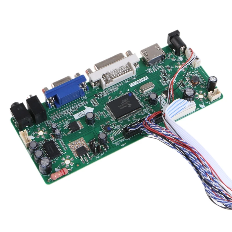 Плата драйвера ЖК-контроллера F19E VGA HDMI DVI для панели LVDS 1600x900 17 3 дюйма LP173WD1 -TLA1 TLN4 WLED