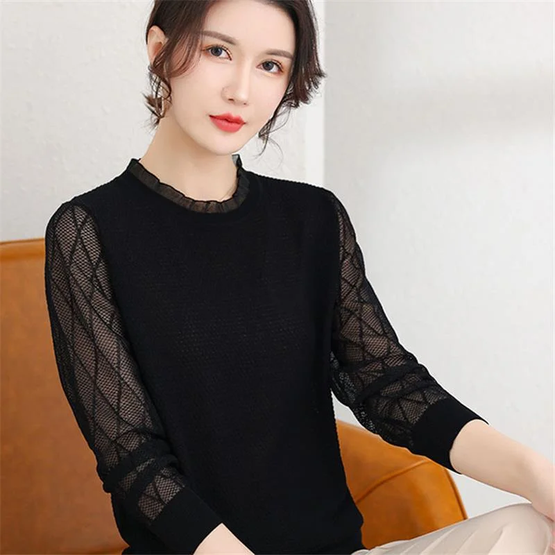 Модный женский вязаный свитер дешевый пуловер простые женские свитера теплые