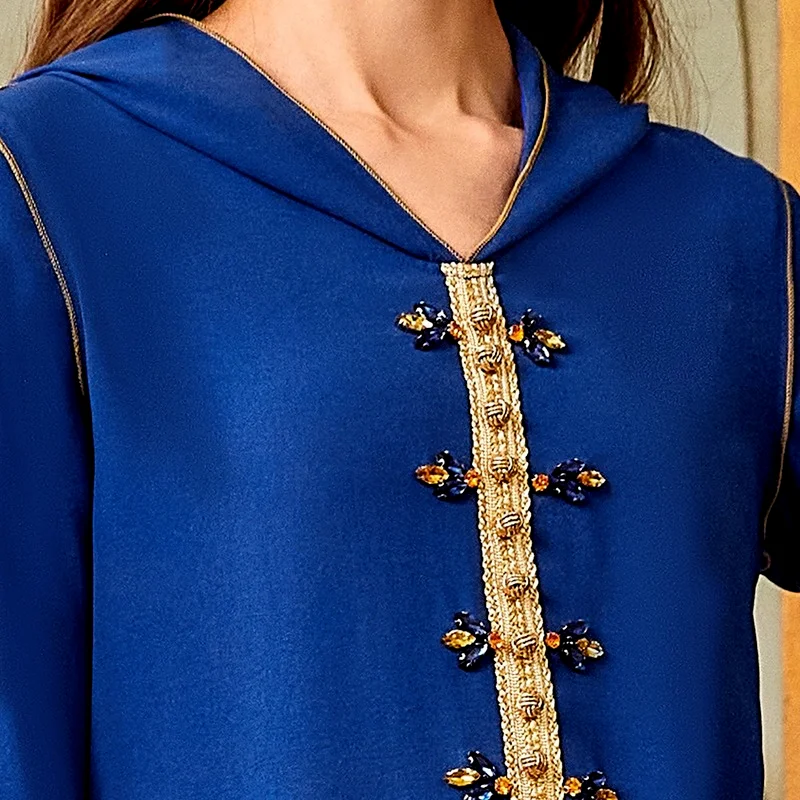 Abaya Dubai Kaftan Muslim Dress Djellaba Femme Musulmane Dresses Abayas For Women Caftan Robe Longue Turkish Islamic Clothing |