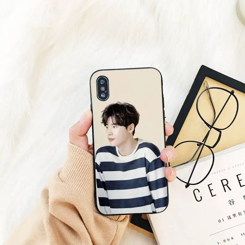 

FHNBLJ Lee Jong Suk Phone Case For iPhone 11 8 7 6 6S Plus X XS MAX 5 5S se 2020 11 12pro max iphone xr case