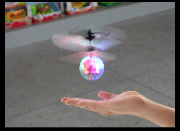

Hot sale induction flying machine crystal ball usb charging new strange mini flying children baby kids toys
