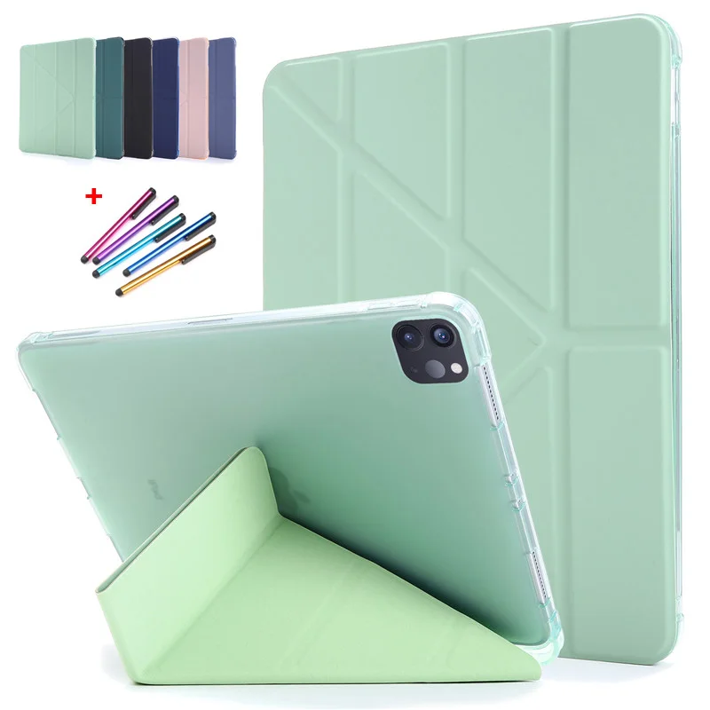 

Чехол для iPad Pro 12,9 2021, умный чехол для планшета, Чехол для iPad Pro 11 12 9, чехол 2021 2020, чехол с держателем для карандашей и подставкой