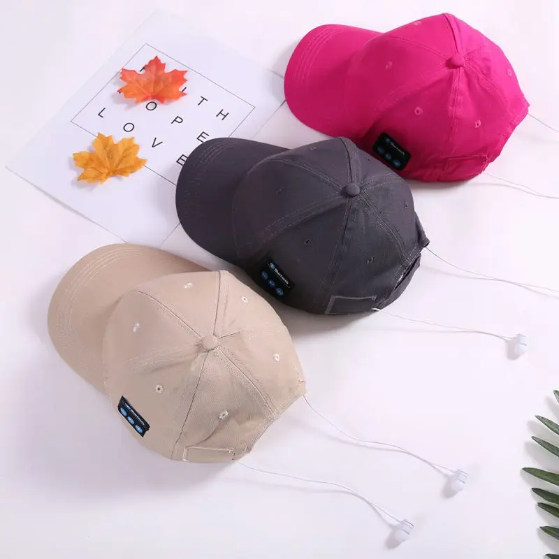 Bluetooth музыкальная шапка беспроводные наушники для мужчин/женщин Мужская кепка